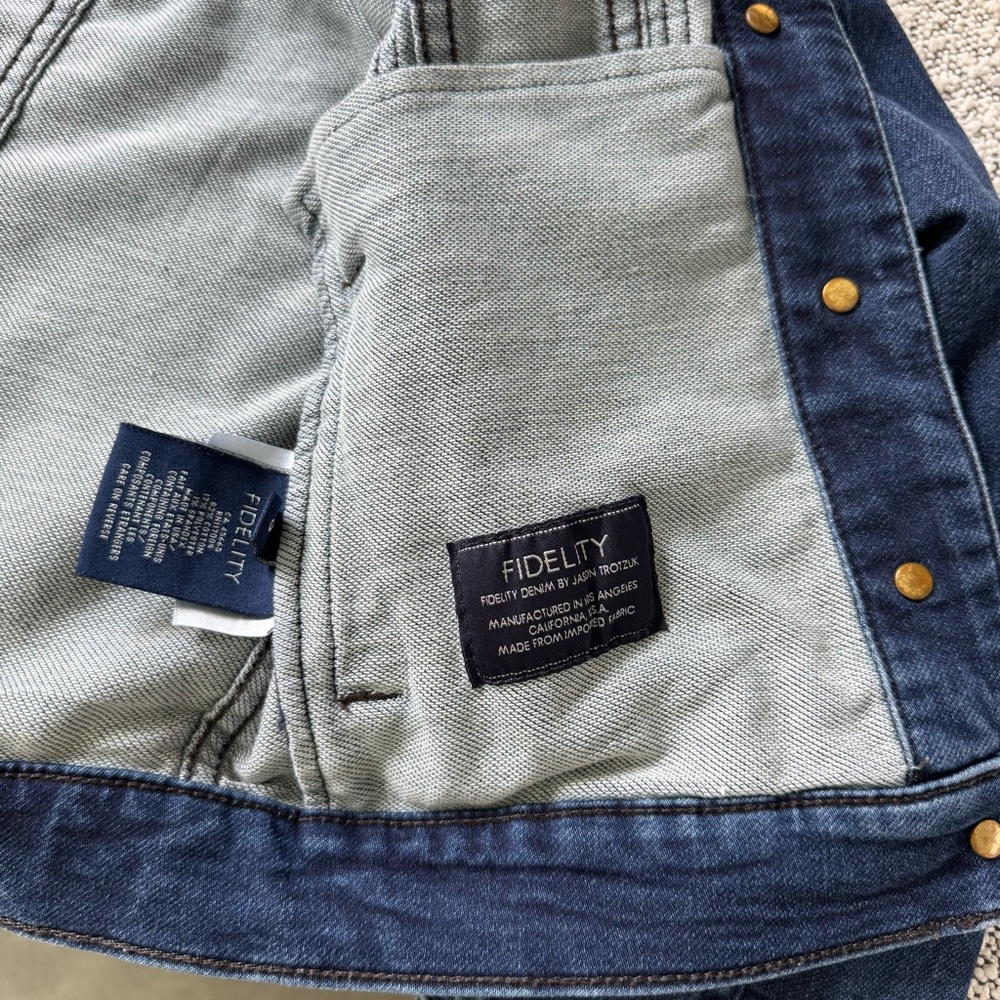 Fidelity denim Ryder Jean Denim Jacket - Picture 12 of 15
